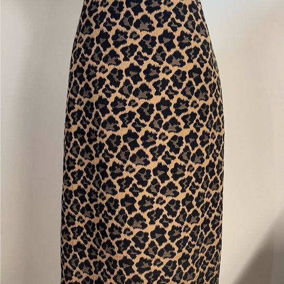 Talbots Black and Tan Pencil Skirt - Picture 3 of 9